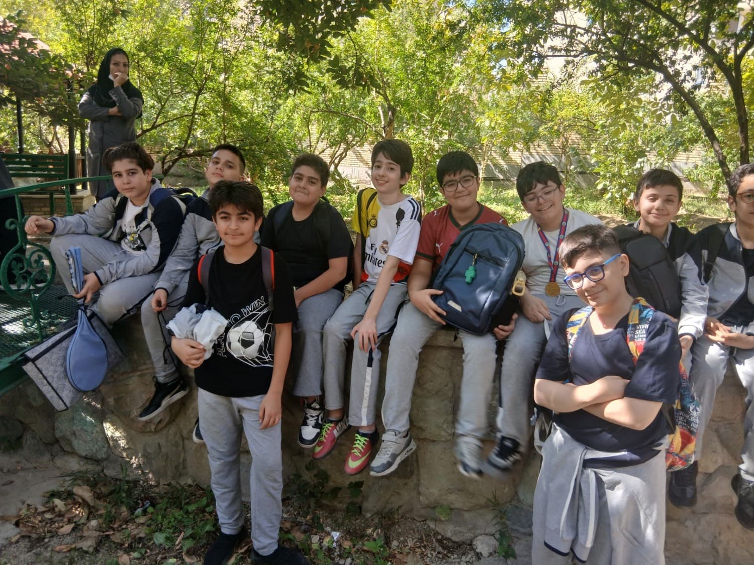 اردو دانش آموزی اردوگاه کن